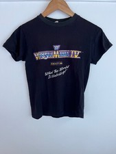Vintage 1988 WWF WWE Wrestlemania IV T-Shirt size Small