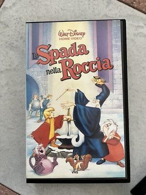 vhs walt disney Grandi Classici La Spada Nella Roccia
