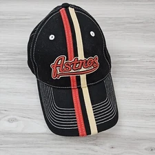 MLB Hat Houston Astros Drew Pearson Marketing Retro Striped Rare