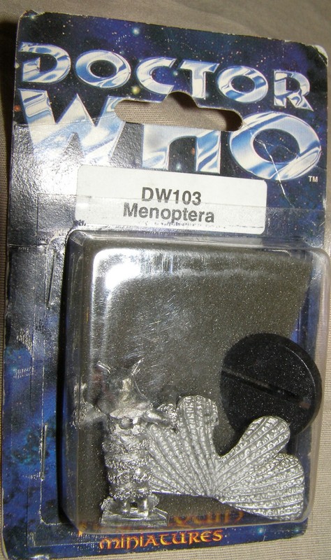 Doctor Who Harlequin Miniatures Menoptera monster miniature NIP
