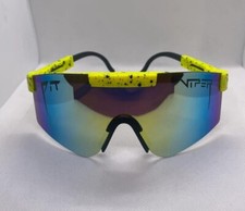unisex sports goggle sunglasses uv400 protection yellow frame