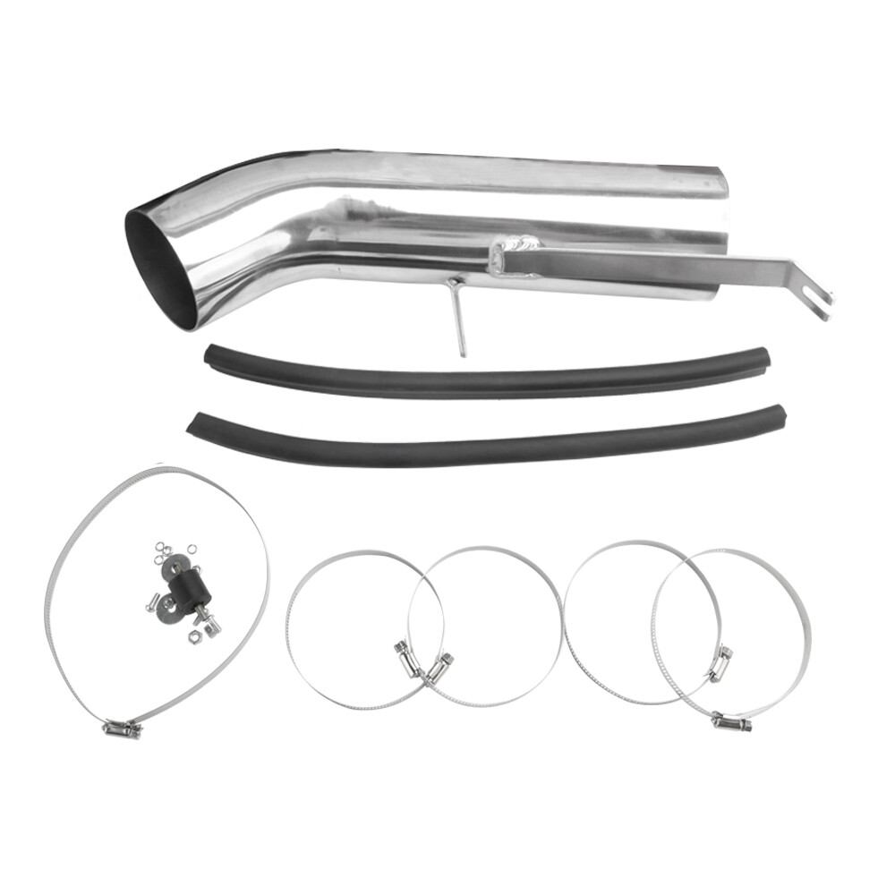 Cold Air Intake System+Heat Shield For 99-06 GMC/Chevy V8 4.8L/5.3L/6.0L Black