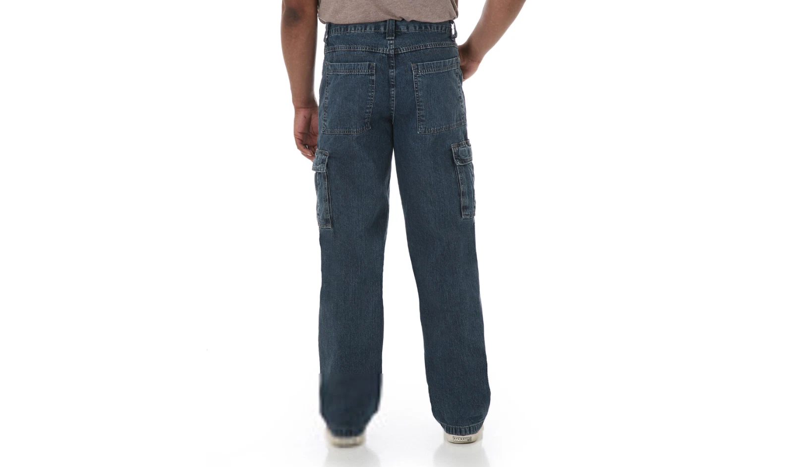 Wrangler Men's Cargo Jeans 6 Pocket  - Relaxed Fit - 1070LGWDS image 9