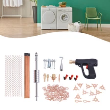 Electric Stud Welder Kit Gun Dent Puller Welding Hammer Car Spot Repair 86Pcs