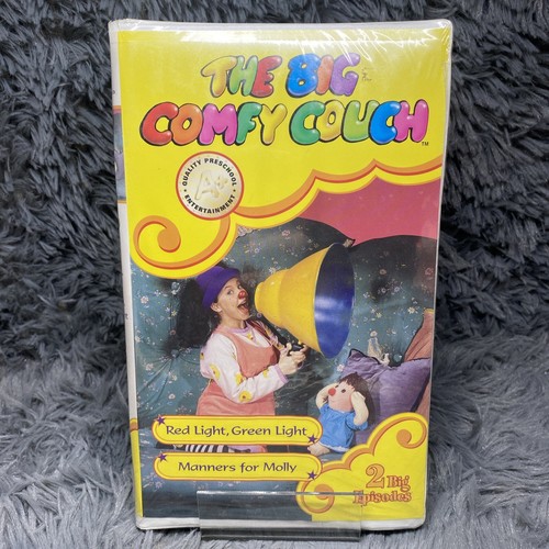 The Big Comfy Couch - Red Light Green Light/Manners for Molly VHS 2004 SEALED