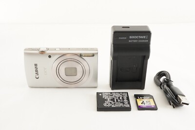 Canon IXY 200 Silver With 4GB SDHC Card Compact Digital Canon IXY 200 Silver With 4GB SDHC Card Compact Digital
