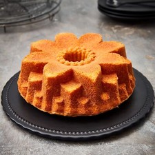 Backform Gugelhupf Kuchenform Contoura LOVE od FLORA Aluguss Antihaft Birkmann