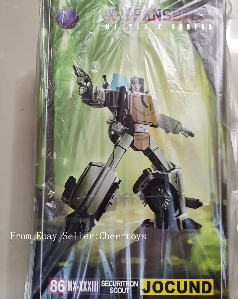 5 PCS Transform MX-30 31 32 X-Transbots MX-33 34MX-X Fuzz JOCUND G1 Figure - Image 4 of 4