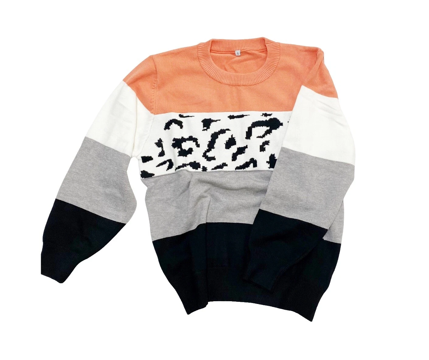 Poliéster Suéteres Para Mujer Informal Estampado Animal