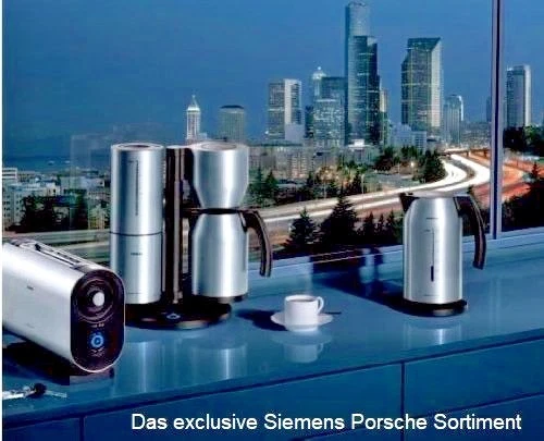 Siemens Porsche Design Filtro Cafetera TC911P2 Depósito de agua Cafetera ⭐️