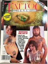 Tattoo Revue Outlaw Biker Exclusive Collectors Edition Spring 1988
