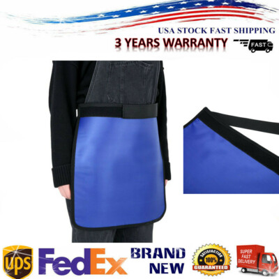 Medical X-ray Protection Lead Half Apron Radiation 0.5mmpb Square Shield 45*45cm