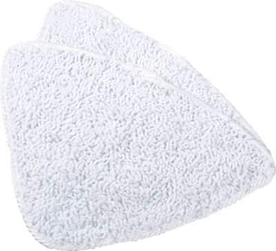 10 Panni Di Ricambio In Microfibra Per Pulitore A Vapore Vileda Steam Plus - 3