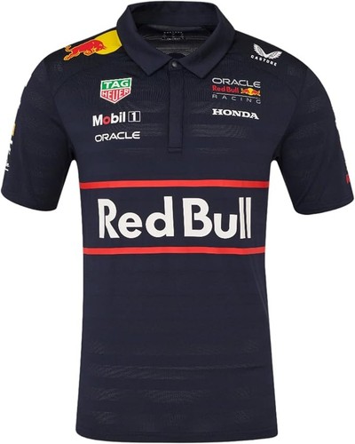 Castore Oracle Red Bull Racing Max Verstappen #1 Driver Polo Youth L NWT JL