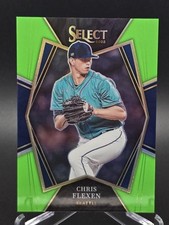 2022 Panini Select - Premier Level Chris Flexen #178 Neon Green Prizm /99