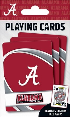 MasterPieces - Alabama Crimson Tide - NCAA Playing Cards - 54 Card Deck