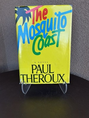 SIGNED! Paul Theroux THE MOSQUITO COAST  1st Ed/Print 1982 HB/DJ Plus Clippings