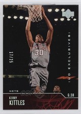 2003-04 Upper Deck Rainbow UD Exclusives 17/25 Kerry Kittles #167 7m4