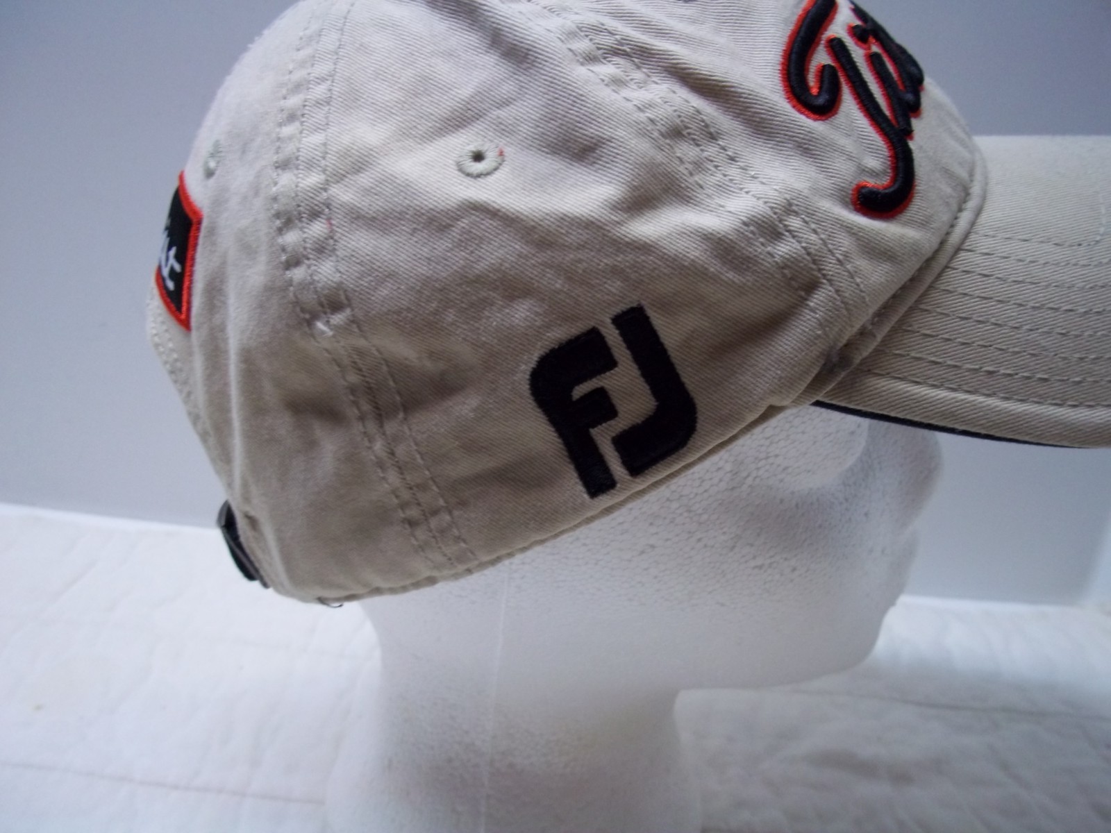 Titleist Beige Hat Cap Adjustable - image 3