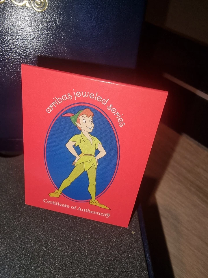 Arribas Brothers Austrian Crystals Disney Peter Pan Limited Edition Collectors - Image 3 of 4