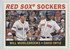 2013 Topps Heritage Will Middlebrooks David Ortiz Red Sox Sockers ( ) HOF 7k6