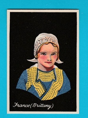MÄDCHEN - VIELER LÄNDER - FRANKREICH (BRETAGNE) - MAJOR DRAPKIN & CO. - 1929
