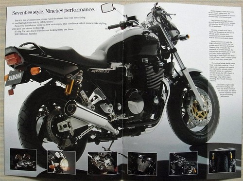 Yamaha XJR1200 Motorrad Verkaufsprospekt 1995 #3MC-01070230-95UK - Bild 3 von 4
