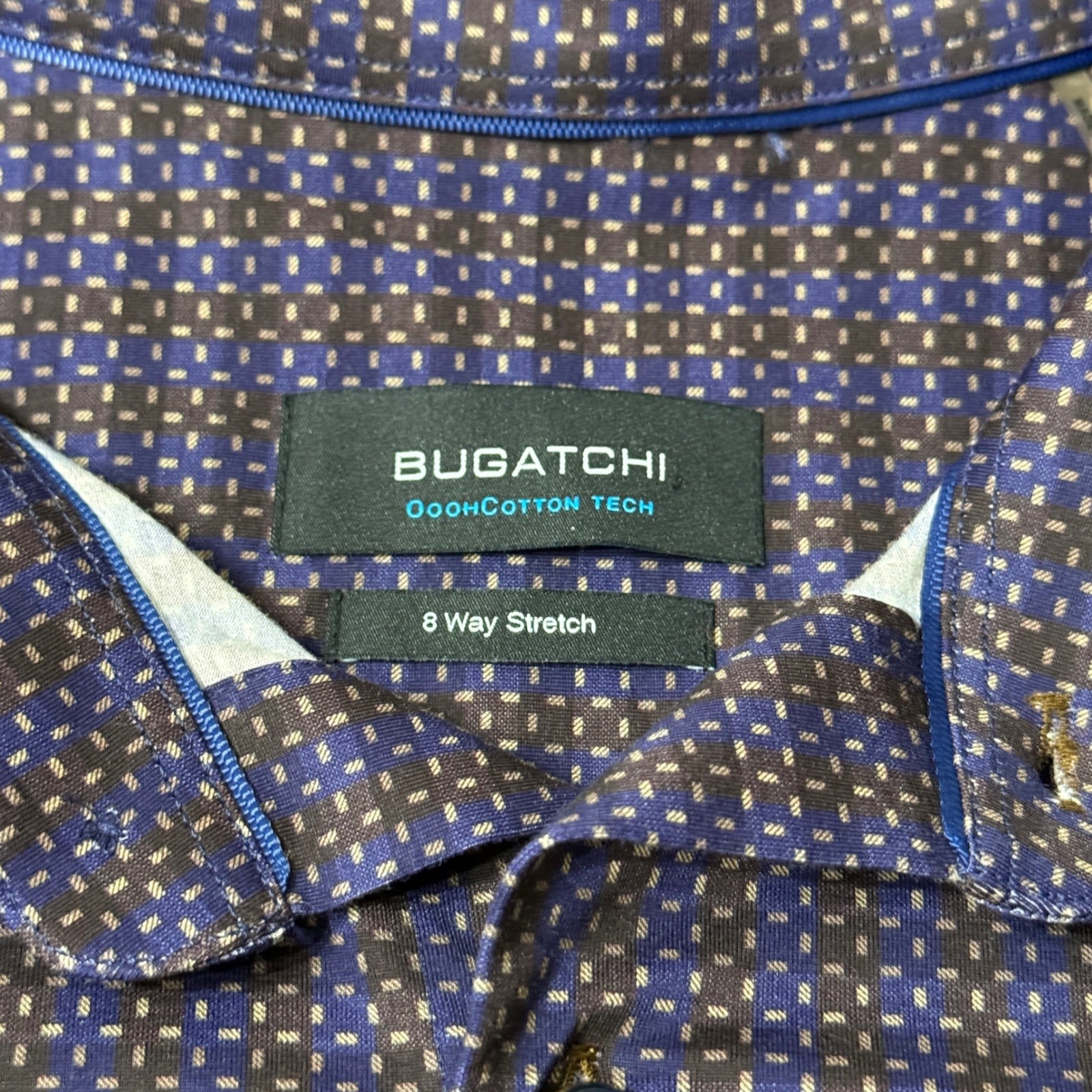 Bugatchi Ooohcotton Tech Geometric Button Up Shir… - image 5
