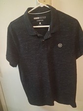 Aeropostale Stretch XL Men  s Short Sleeve Polo Shirt Black