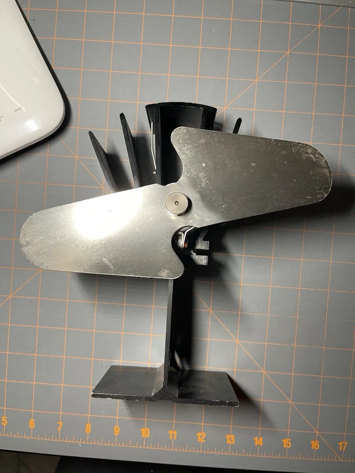 CAFRAMO WOOD STOVE FAN ECOFAN ORIGINAL MADE IN CANADA (TESTED WORKING) - Image 2 of 3