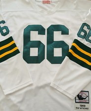 Ray Nitschke Green Bay Packers 1969 Mitchell and Ness Vintage Jersey Adult (54)