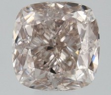 0.40 Ct GIA CERTIFIED M Faint Brown/VS GRADE Natural Diamond Loose Cushion 4 MM 772.15 per carat
