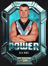 2026 AFL FOOTY STARS OCTANE DIE-CUT CARD - [PORT ADELAIDE] - OC117 Ollie WINES