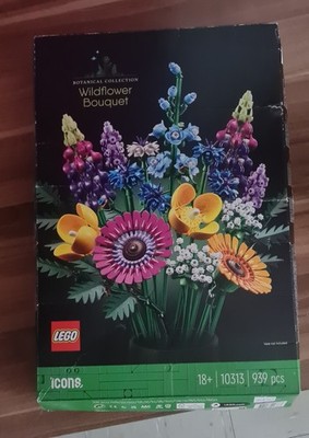 LEGO Icons 10313 Wildflower Bouquet Blumenstrauß 18+ mit OVP & Anleitung