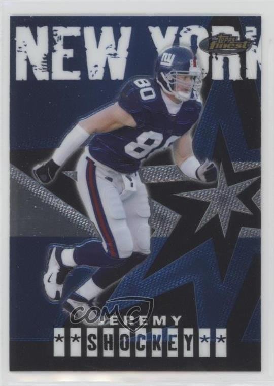 2004 Topps Finest Jeremy Shockey #35 0b5