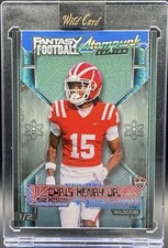 2026 Fantasy Football Atompunk-Chris Henry Jr. Rookie Card Silver Mojo 1/2. rookie card picture