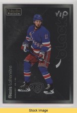 2021 O-Pee-Chee Platinum VIP Black Achievement Alexis Lafreniere #VIP-9 READ q2c