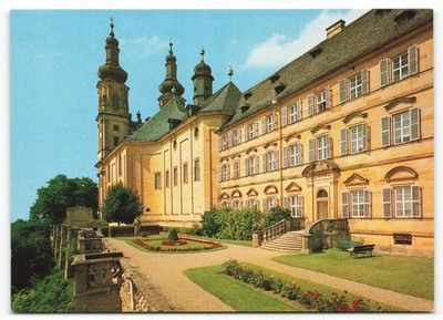 8621 Schloss Banz Upper Maintal Castle Photochrome Postcard
