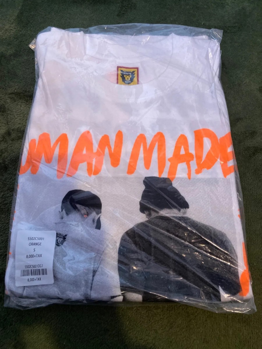 HUMAN MADE x STUDIO SEVEN T-shirt White Orange | eBay