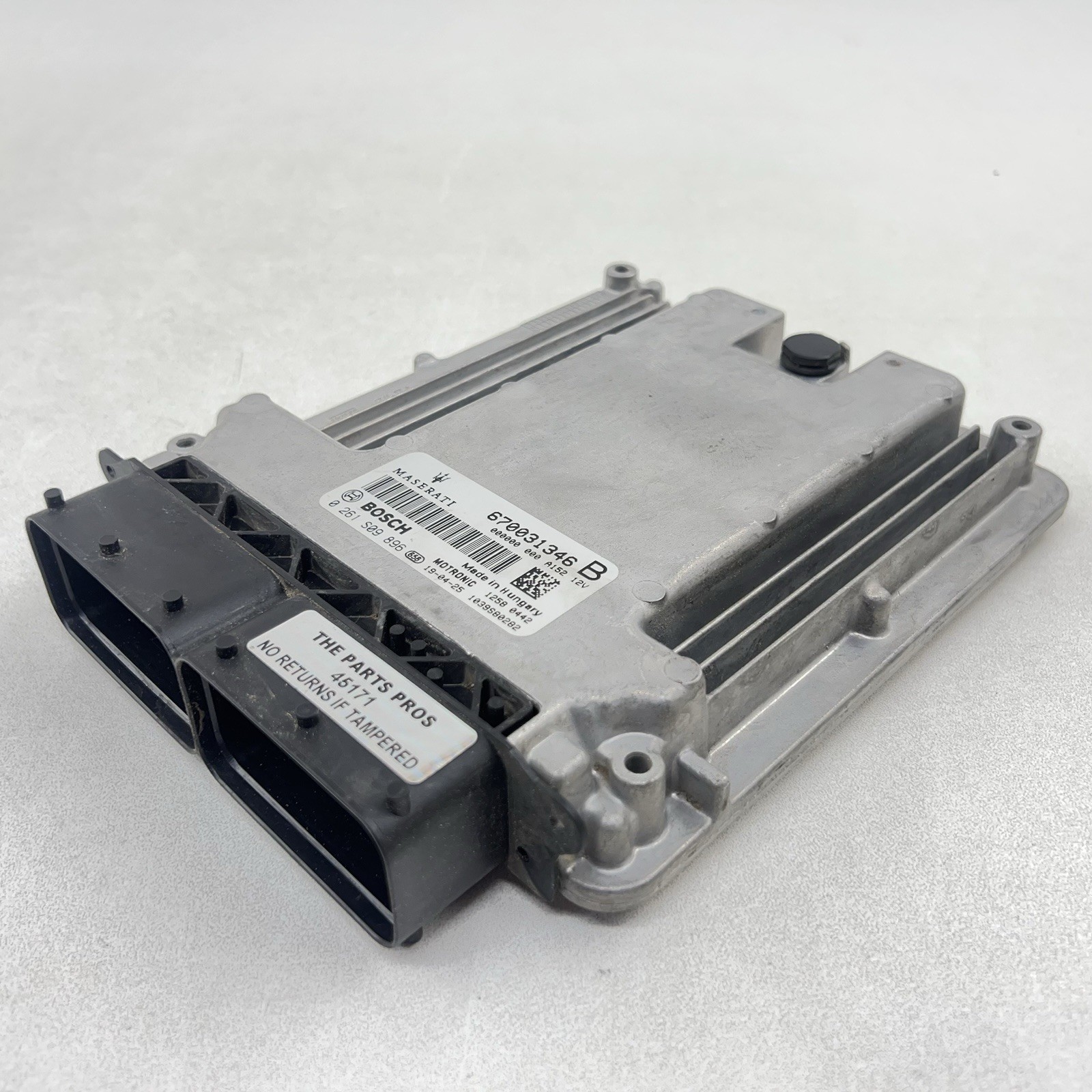 2019 MASERATI GHIBLI ENGINE CONTROL MODULE ECU BODY MODULE RF HUB W/ KEY SET OEM