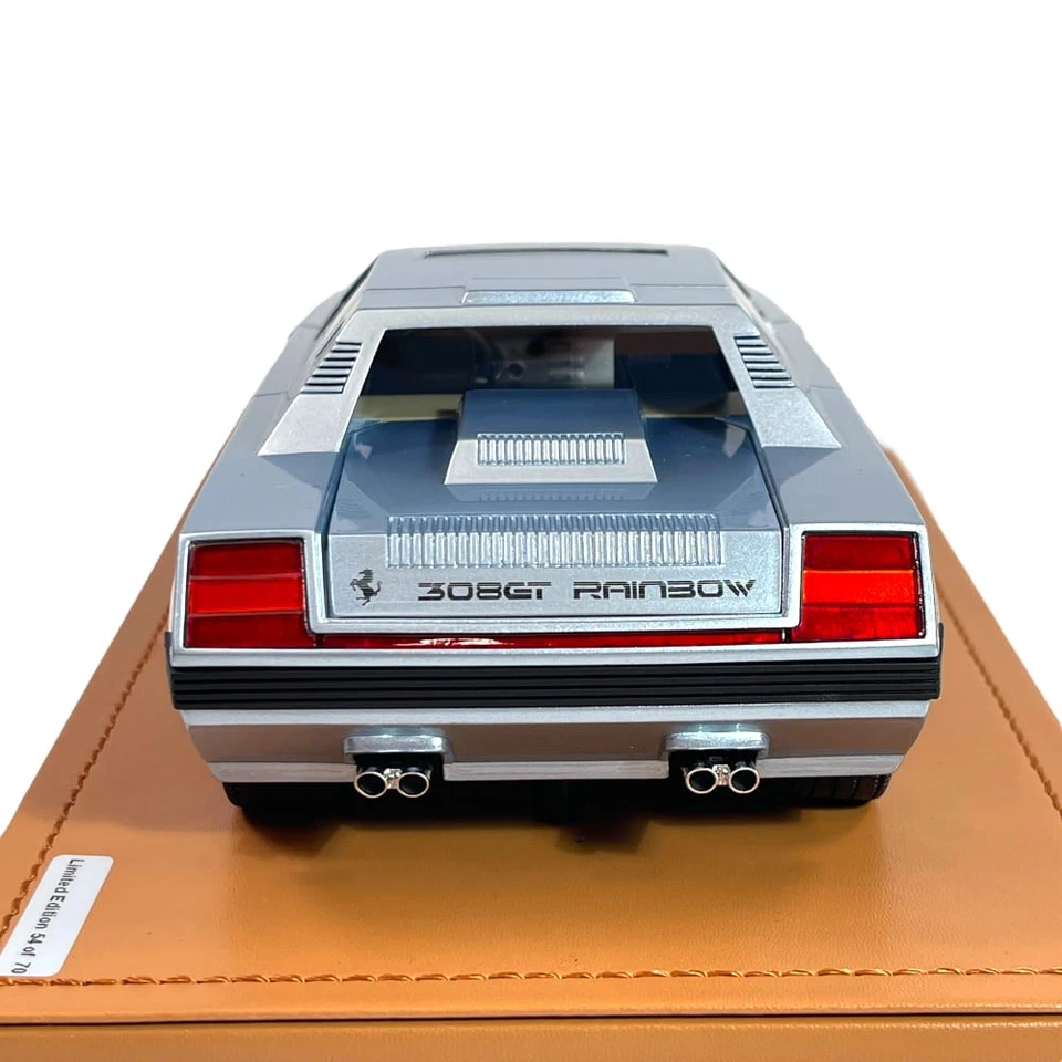 Modellino Auto Tecnomodel 1/18 Ferrari 308 GT Rainbow By Bertone 1976 Light M... - Immagine 4 di 4