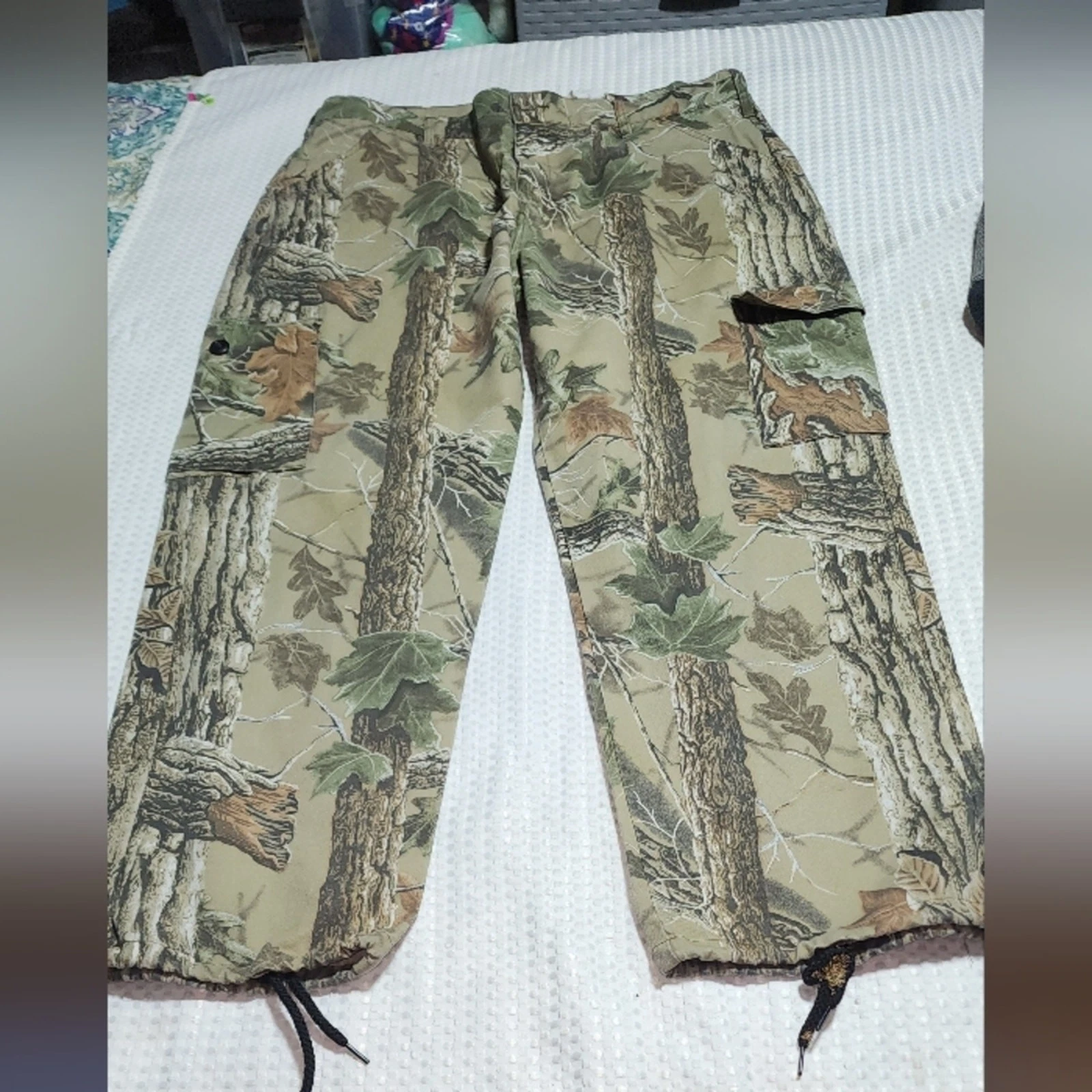 LIBERTY EUC MENS SIZE 36 REALTREE CAMMO TACTICAL CARGO PANTS