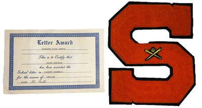 #ad I968 Sarasota High School FL Baseball Letter amp; Certificate Signed By Ed Foster $29.99