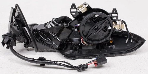 OEM Audi A6 Left Driver Side Exterior Mirror Motor & Mount 4G1-857-410-AE-01C