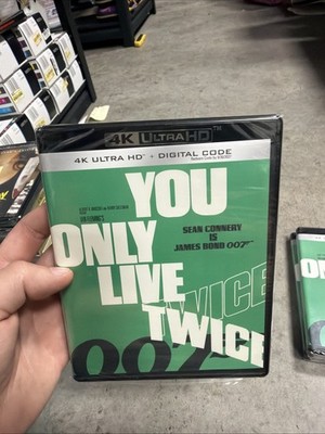 You Only Live Twice (4K UHD) Brand New No Slipcover | Free Shipping