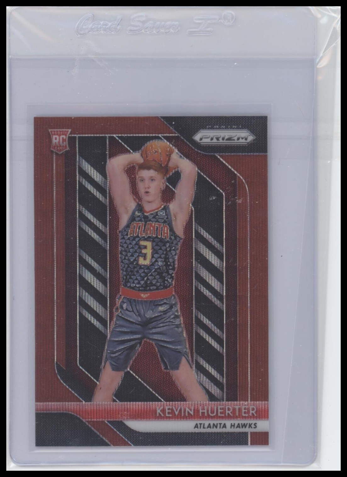 2018-19 Panini Prizm #68 Kevin Huerter Prizms Ruby Wave RC