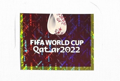 Emblem Puzzle ~ 2022 Panini FIFA World Cup Qatar Sticker ~ #FWC7 Gold