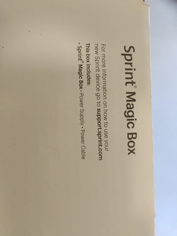 Sprint Magic Box, усилитель сигнала сотового телефона, конфигурация: RECMBGN2 - Изображение 4 из 4