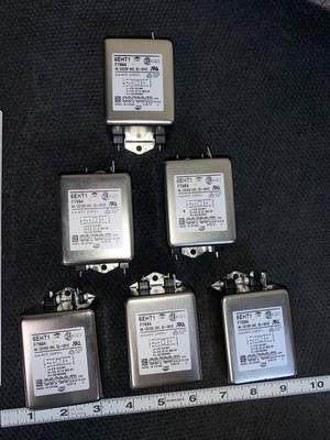 Lot 6 ea. together  CORCOM 6EHT1 Line Filters  unused