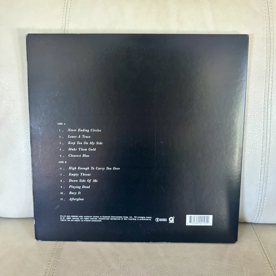 RARE 2015 CHVRCHES Every Open Eye Coke Bottle Clear Vinyl Indie Exclusive Record - Image 4 of 4